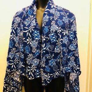 Cute Blue and White Sarong.